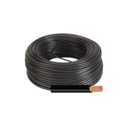 1× Rollo Cable Unifilar 6mm² H1Z2Z2-K 15m negro